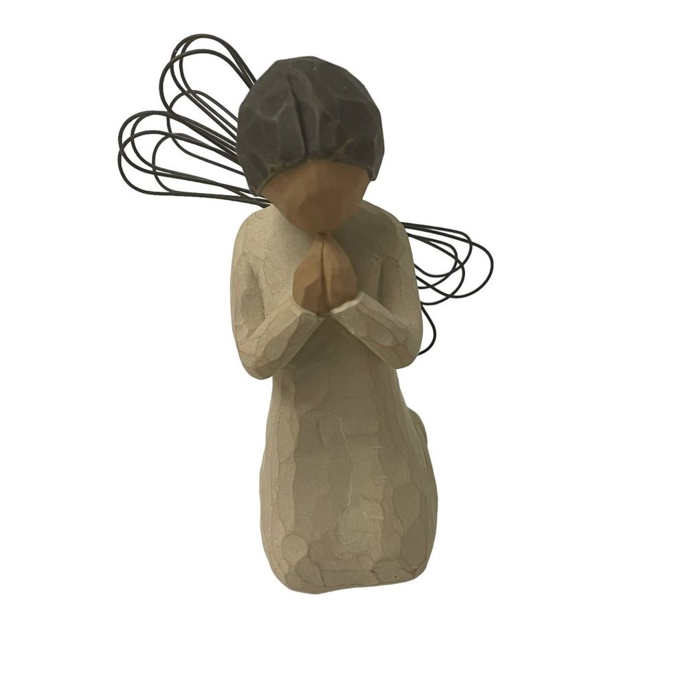 Vintage Demdaco Susan Lordi Willow Tree Angel of Prayer Figurine 1999 4"